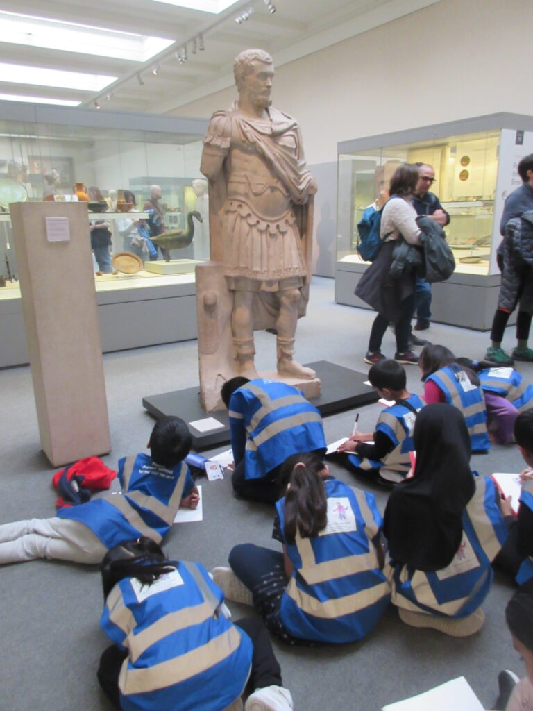 Year 3 class 3 visit the British Museum