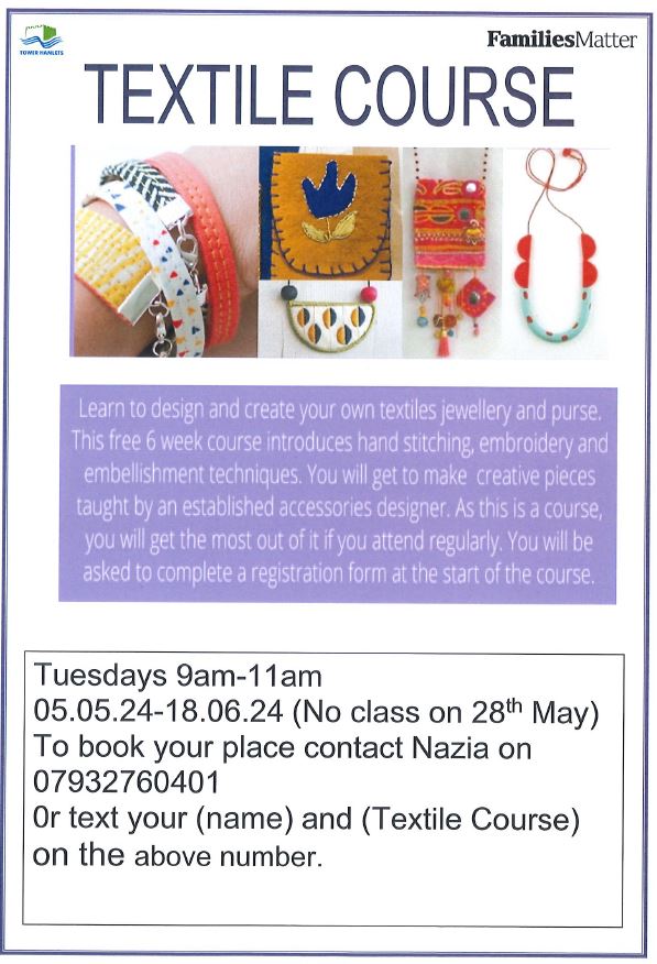 Textile Course with Nazia